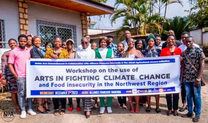 Advocates gathering for climate action awareness